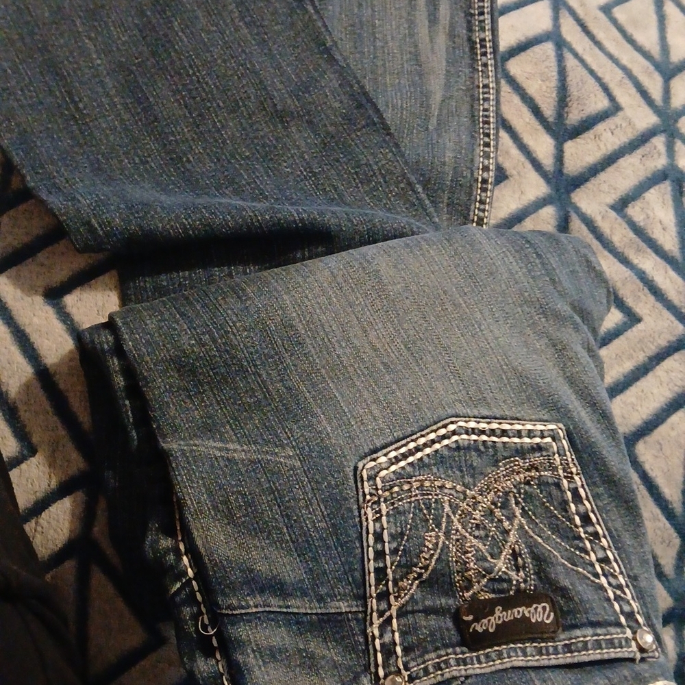 Wrangler  Blue Denim Jeans